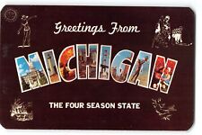 Postcard greetings michigan for sale  Mattawan