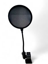 Microfone de camada dupla malha filtro pop com braço e braçadeira pescoço de ganso comprar usado  Enviando para Brazil
