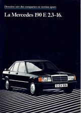 Usado, Catalogue Brochure Mercedes 190 E 2.3-16 W201 06/1986 France comprar usado  Enviando para Brazil