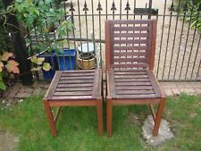 Hardwood garden chair for sale  TADLEY