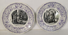 Lot anciennes assiettes d'occasion  France