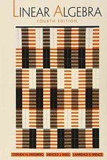Linear Algebra, 4th Edition - Hardcover, by Friedberg Stephen H.; - Acceptable comprar usado  Enviando para Brazil