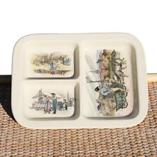 Ancien plat compartiments d'occasion  Cerisy-la-Salle