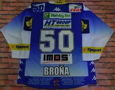 MAGLIA SHIRT TRIKOT ICE HOCKEY GHIACCIO SPORT KOMETA BRNO BRONA 50 tg. L na sprzedaż  Wysyłka do Poland