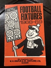 Scottish football fixtures for sale  BUXTON