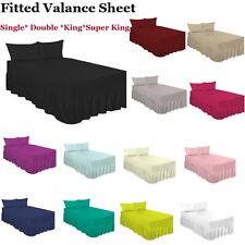 Fitted valance sheets for sale  ROCHDALE