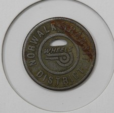 Norwalk Transit District-Norwalk, Connecticut Transit Token CT 340 A comprar usado  Enviando para Brazil