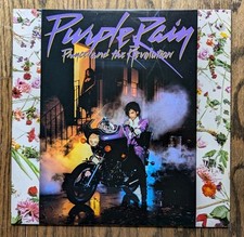 Prince - Purple Rain LP 1984 Warner Brothers vinyl w/ poster comprar usado  Enviando para Brazil