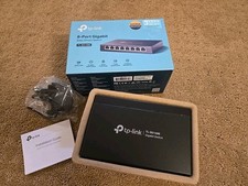 Switch Inteligente Fácil Gigabit Ethernet TP-LINK TL-SG108E 8 Portas Não Gerenciado comprar usado  Enviando para Brazil