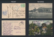 CARTÕES POSTAIS DA SÉRVIA OCC MACEDÔNIA 1912–1915, CÔNSUL FRANCÊS USKUB & BITOLJ, usado comprar usado  Enviando para Brazil