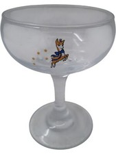 Clear babycham glass for sale  DARTFORD