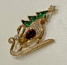 Swarovski swan sleigh for sale  Jasper