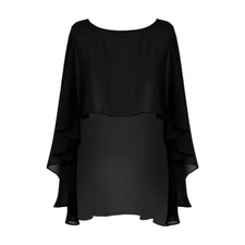 Damen chiffon poncho gebraucht kaufen  Bremen