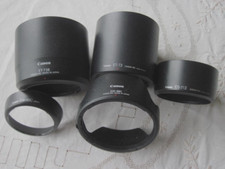Five lens hoods for sale  DARTMOUTH