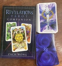 Usado, Cartas del Tarot Revelations y Libro de Zach Wong Puede Leer Baraja Regular e Invertida segunda mano  Embacar hacia Argentina