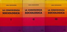 Conoscenza sociologica. volumi usato  Italia