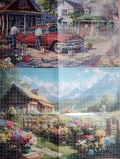 Jigsaw puzzle 2x1000 gebraucht kaufen  Grafschaft