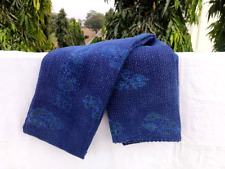 Colchas de algodão vintage indianas feitas à mão cobertor Kantha colcha Jaipuri comprar usado  Enviando para Brazil