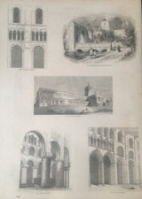 Antique print abbey for sale  TORRINGTON