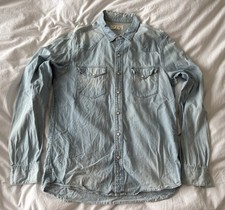 Shirt denim ls for sale  WORTHING