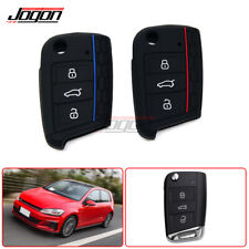 Capa porta-chaves controle remoto de silicone para carro VW Golf 7 7.5 Mk7 GTI GTD R comprar usado  Enviando para Brazil