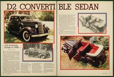 Dodge 1936 convertible for sale  Granite Falls