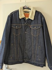 Mens levi sherpa for sale  LEIGHTON BUZZARD