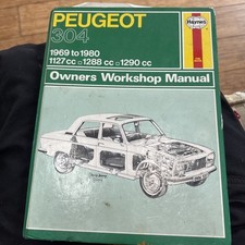 Haynes peugeot 304 for sale  CARNFORTH