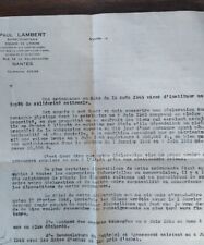 Lettre expert comptable d'occasion  Nantes-