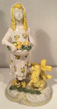 Italian majolica girl for sale  Scandia