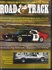 Usado, ROAD & TRACK Maserati Bugatti Porsche 914 testes de estrada Corvette protótipo 7 1970 comprar usado  Enviando para Brazil