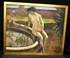 Tableau huile féminin d'occasion  Toulouse-