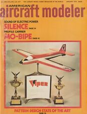 American Aircraft Modeler (Jan 1973) Electric Power, MO-BIPE, Scale Models  comprar usado  Enviando para Brazil