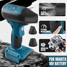 Mini ventilador turbo portátil sem escova 4 velocidades ventilador violento para bateria Makita 18V comprar usado  Enviando para Brazil