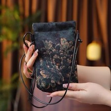 Usado, Bolsa de celular estilo chinês, bolsa chave, bolsa tiracolo, bolsa portátil externa comprar usado  Enviando para Brazil