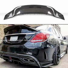 Usado, ADEQUADO PARA 2015-2021 MERCEDES BENZ W205 C63 AMG 4DR FIBRA DE CARBONO PORTA-MALAS SPOILER ASA comprar usado  Enviando para Brazil