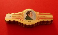 VITOLAS SERIE COMPLETA * ALVARO INVENTORES BORDE ONDULADO * OLD CIGAR BANDS SET segunda mano  Embacar hacia Mexico