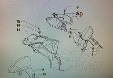 949454 parafango anteriore usato 949454 parafango anteriore usato  Italia