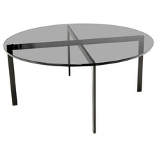 Smoked glass round for sale  USA