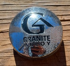 Tampa central de roda personalizada de liga de granito, cromada, peça # 53402295F-1, 89-6041-G 03 comprar usado  Enviando para Brazil