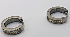 Silver tone pave for sale  New York