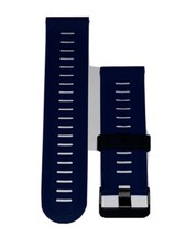 Pulseira de relógio 25 mm borracha azul escura substituição 4 Nixon 51-30 pulseira Garmin silicone, usado comprar usado  Enviando para Brazil