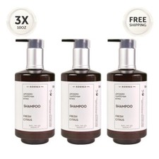 (PACOTE COM 3) Xampu Korres Fresh Citrus 300ml 10 fl. oz unissex para todos os tipos de cabelo comprar usado  Enviando para Brazil