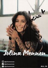 Jolina mennen autogramm gebraucht kaufen  Berlin