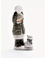 Christmas ceramic girl for sale  BOLTON