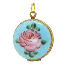 Vintage guilloche enamel for sale  ST. LEONARDS-ON-SEA