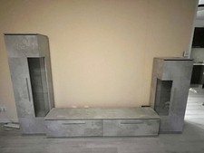Schrankwand betonoptik gebraucht kaufen  Berlin
