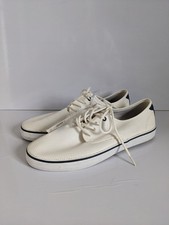 Mens white plimsolls for sale  LEIGHTON BUZZARD