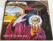 HELLOWEEN Keeper Of The Seven Keys 1 FULLY SIGNED ORIGINAL VINYL LP AUTOGRAPHED comprar usado  Enviando para Brazil