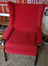 Wing backed armchair for sale  WIGAN